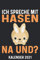 Kalender 2021 A5 Hase ich spreche mit: 1 Woche 2 Seiten – Terminplaner 2021