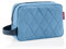 reisenthel cosmeticpouch M Rhombus Blue - Kulturbeutel für Kosmetik, Ladekabel und persönliche Gegenstände