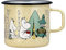 Mumin Tasse, Sommercamping mit Mumins, Groß, 800ml Emaille, Trinkbecher für Kinder und Erwachsene