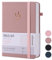 MGGAO Liniertes Journal-Notizbuch, Schreibjournale, College-liniert, 320 Seiten, Hardcover-Notizbuch, 100 g/m² Papier, A5-Größe für Arbeit, Business, Studium
