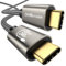USB C auf USB C Kabel 20Gbps Datenkable 240W USB 3.2 Gen 2×2 Typ C Ladekabel 4K@60Hz Videoübertragung Schnellladekabel für iPhone 15 Laptop Monitor Samsung S23/S22