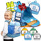 REISERACKER Kindergartenrucksack mit Brustgurt ab 2 Jahren 6,5l - Kinderrucksack Mädchen & Kindergartenrucksack Jungen - Kinderrucksack für Kita & Kindergarten - Jungen & Mädchen Rucksack Kinder