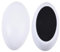 2Pcs Callus Remover for Feet, Egg-shaped Foot Callus Remover with Steel & Paper File, Detachable Washable Manual Foot Tool with Collector