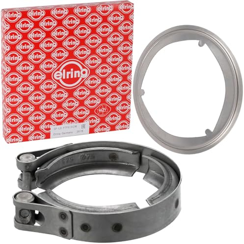 Elring Rohrverbinder Schelle + Dichtung Ø75mm | 259.900 + 170580 passend für 1.4-2.5 Tdi