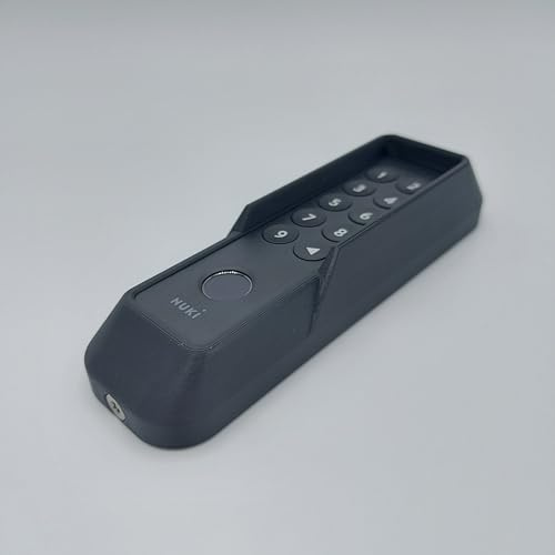 Schutzcover mit Vordach für Nuki Keypad 2.0 in Schwarz (Montageart: Flach)