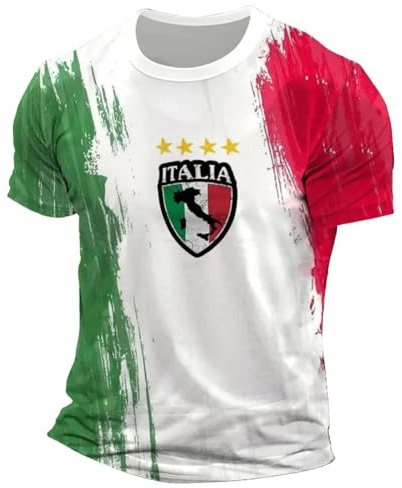 Munweiyu Italy Training Shirt Men's World Cup 2026 Football World Cup Italia Shirt Women's Unisex Fan Item Fan Outfit Jersey Football Em World Cup Tees Tops Italy Jersey Crest Sweatshirt