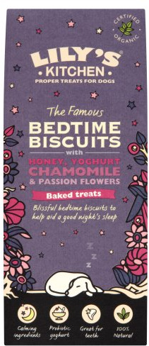 Lily's Kitchen Organic Dog Treats Bedtime Hundekekse, 3 x 100 g