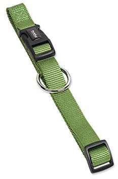 Nobby Halsband Classic, lindgrün L: 20-35 cm, B: 10 mm, 1 Stück
