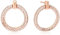 ESPRIT Glamour Damen-Ohrstecker ES-PERIBESS ROSE teilvergoldet Zirkonia transparent - ESER02690C000