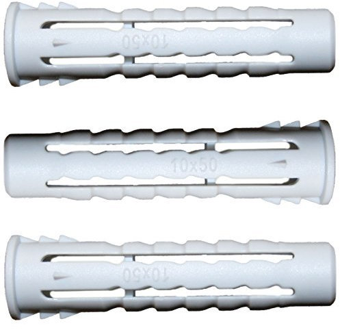25 x Multianker Dübel 12 mm Multiankerdübel Kragen