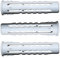25 x Multianker Dübel 12 mm Multiankerdübel Kragen