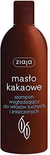 ZIAJA glättendes Haarshampoo mit Kakaobutter, für trockenes und geschädigtes Haar, 400 ml