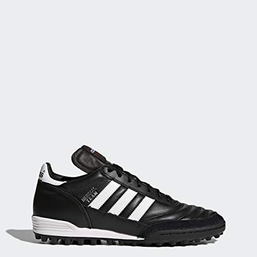 adidas Herren Mundial Team TF Fußballschuhe, Schwarz/Weiß, 5 UK