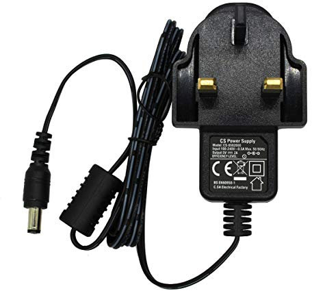 Security-01 AC to DC 5V 2A Power Adapter Supply, Plug UK 5.5mm x 2.1mm