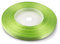 Netuno 1x Satinband Apfelgrün 6 mm x 32 m Schleifenband bunt Geschenkband farbig Dekoband Stoffband Satinrolle Satinbänder Schleife Geschenk Verpacken Dekoration Satinband Rolle ribbon silk