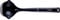 Prestige 2-in-1 Cooking Ladle - Silicone Ladle Spoons with Non Scratch Silicone Edges, Herb Striper & Dual Pouring Edges, Heat Resistant Kitchen Utensils for Non Stick Cookware, 39cm, Black & Grey