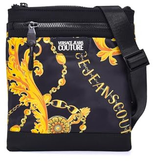 Versace Jeans Couture herren Umhangetasche black - gold