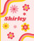 Shirley's Personalized Composition Notebook: with Cute Retro Daisy Flowers