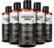 Brooklyn Soap Company Oud Wood & Santal Body Wash 5er Pack - 2-in-1 Duschgel für Männer für Haut und Haare - Shower Gel Vorteilspack für Herren