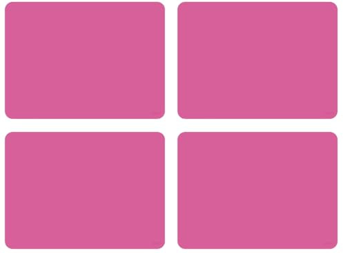 Hotplex Extra Large Silicone Mats for Countertop, Pink, 40.3cm by 30cm, Multipurpose Placemat, Heat-Resistant Nonstick Nonskid Table Protector