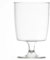 20 x One piece disposable plastic wine glasses (200ml). Ideal for picnics, camping and glamping, festivals, outdoor pool, bbq, garden and special occasions. Offer glasses with 4 x AIOS drinks mats in box. by Regalzone