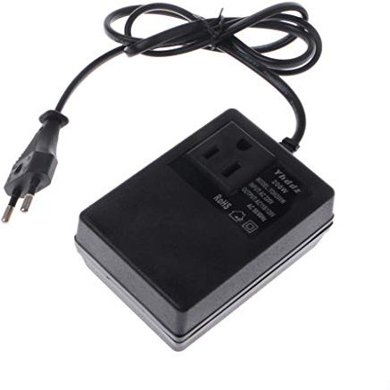 Cuigu Trasformatore Amolatore AC 220 V a 110 V 200 W Convertitore Adattatore Spina di Corrente UE