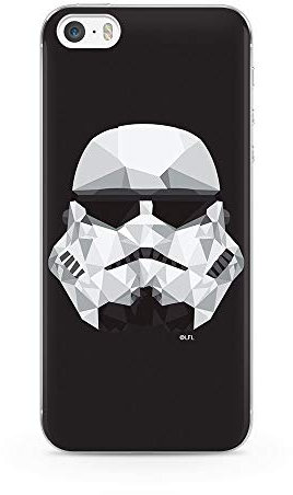 Ert Group Funda para teléfono móvil Apple iPhone 5/5S/SE Original y con Licencia Oficial de Star Wars con diseño Stormtrooper 008 Adaptada a la Forma del teléfono móvil, Funda Hecha de TPU