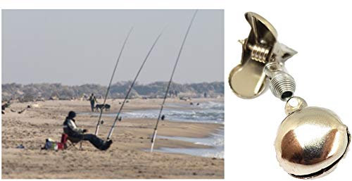 ARMERIAONLINE SINCE 1999 Campanelli per canne da Pesca Campanello surfcasting da canne da Pesca Set da 5 e 10 campanelli (5 Pezzi)