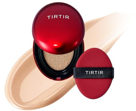 TIRTIR Mask Fit Rote Kissengrundierung (21N Elfenbein, 0,15 Fl Oz)