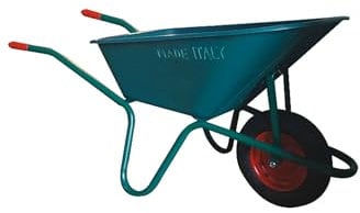 Briconess.com Carriola con Vasca 100 lt. Green PPL