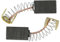 vhbw 2X Kohlebürste 6 x 10 x 15mm kompatibel mit Matrix SMS 1200-210 L, SMS 1800-250 Promo Elektrowerkzeug, Kappsäge, Gehrungssäge
