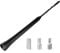 NewTH Universal Car Aerial AM/FM/DAB Car Antenna Replacement 9 inch Car Radio Replacement Stubby Aerial Car Roof Antenna Mast Kit with Strong Receiving Function Screws M4 M5 M6 Black