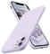 SURPHY Flat Silicone Case Compatible with iPhone 11 Case, Liquid Silicone Slim Fit Case (Individual Protection for Each Len) for iPhone 11 6.1 (Light Lavender)