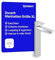 Duravit Manhattan wassersparende Waschtischarmatur, Größe XL (Auslauf Höhe 235 mm), Wasserhahn Bad, Armatur Waschbecken, Chrom