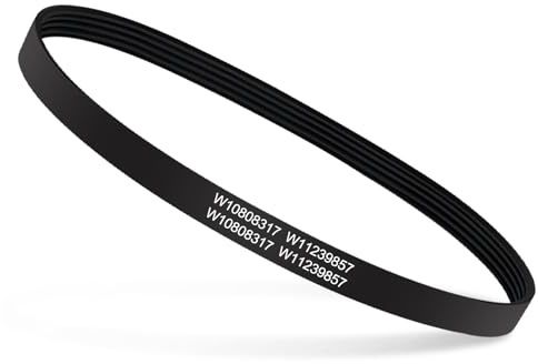 W11239857 Rondella Cinghia di trasmissione di ricambio Whirlpool Amana Top Load Clothes Lavatrice AP6333320, 4845287, PS12578772, W10808317-22 Lunghezza,5 Rib