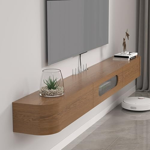 XRRJFYH 160 cm Mueble para TV con Soporte e Cajones (Mesa TV Salón - Color : Brown)