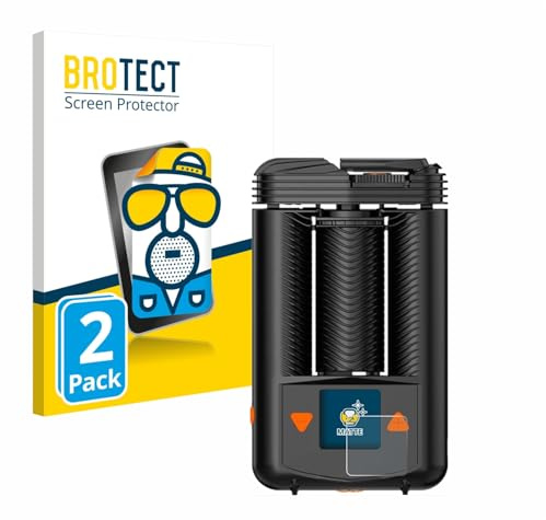 BROTECT Schutzfolie für Storz & Bickel Mighty + | 2 Stück Entspiegelnder Displayschutz Made in Germany Matte Displayschutz-Folie Anti-Reflex Anti-Fingerprint Einfache Montage