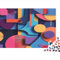 Cool Gradient 500 Teile Puzzle Puzzle-Geschenk Geschicklichkeitsspiel Psychedelic Color Art Für Erwachsenen Ab 14 Jahren Impossible Puzzle 500pcs (52x38cm)
