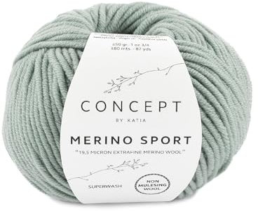 Katia Merino Sport - CONCEPT - Farbe: Verde Agua (59) - 50 g/ca. 80 m Wolle