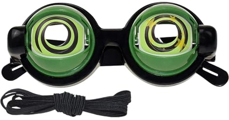 Lustige Brillen Manuelle Blink-Aktion mit Spaßaccessoires