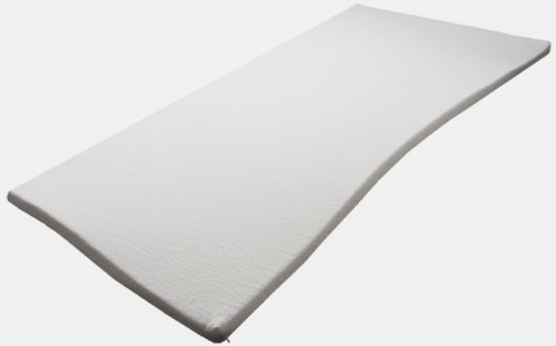 Pyramidenkönig 5cm Viscoelastische Matratzenauflage mit Bezug Milano Härte 2 Visco Auflage Topper Memory Matratze Gelschaum (160 x 200 cm)