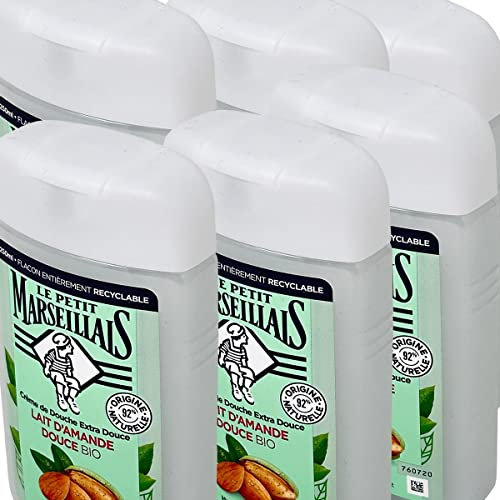 Le Petit Marseillais Duschgel mit Mandelmilch 6 x 250 ml aus Frankreich