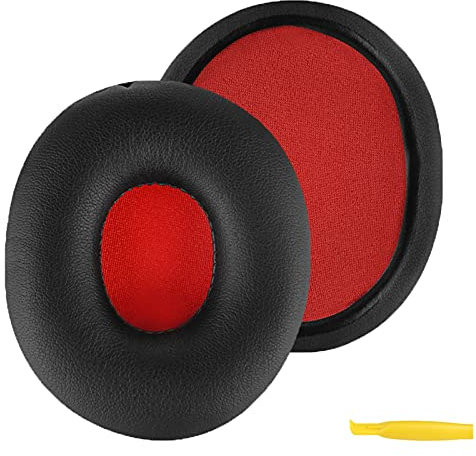 Geekria QuickFit - Cuscinetti auricolari di ricambio per cuffie Sony MDR-ZX 750DC/750/750AP/750BN, parti di riparazione (nero)