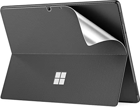 MoKo Film de Protection Arrière Tablette Compatible avec Microsoft Surface Pro 11 2024 / Pro 10 2024/Pro 9/Pro 8 13, Protecteur d'Écran Arrière d'Autocollant en PU pour Surface Pro 11, Gris Foncé