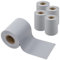 [en.casa] Set de 4 Rollos de Lámina para Valla de Privacidad Cinta Protección Material Resistente PVC 19 cm x 140 m / 26,6 m² Gris Claro