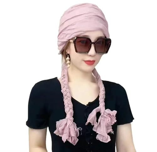 LJGFW Schals Stirnband Muslim Hijab Turban Tuch Ethno Stil Schals Mehrzweckhut Sonnenschutz Kappe Bandana Halsbekleidung