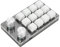 Einhand-Gaming, Einhändige Makro-mechanische Tastatur, Makro-Tastatur, Programmierbare DIY-Tastatur für Office-Spiele, Labor-Tastatur, Programmierbare 12-Tasten-Multifunktion (Schwarz-Weiss)