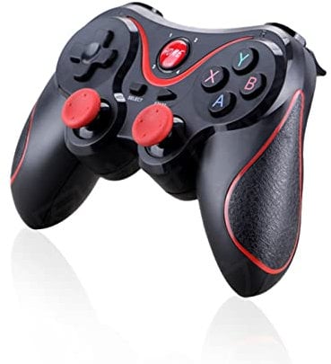 Controller di Gioco Wireless, Supporto Bluetooth, modalità Cablata e Wireless, Gamepad Joystick retrò, Gamepad Controller di Gioco per Computer per Telefono per Android per IOS TV