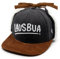Du Hirsch Bayerisches Winter Cap Kinder Lausbua Dunkelgrau Canvas 4-8 Jahre