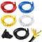 5 Wire Tubes, 1 Cable Management Clip, Cable Protector, Pet Cable Protector, Cable Organizer, Spiral Cable Wrap, Outdoor Wall Cable Guard, Charger Protector